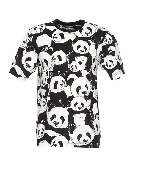 Dolce & Gabbana Panda Print T.